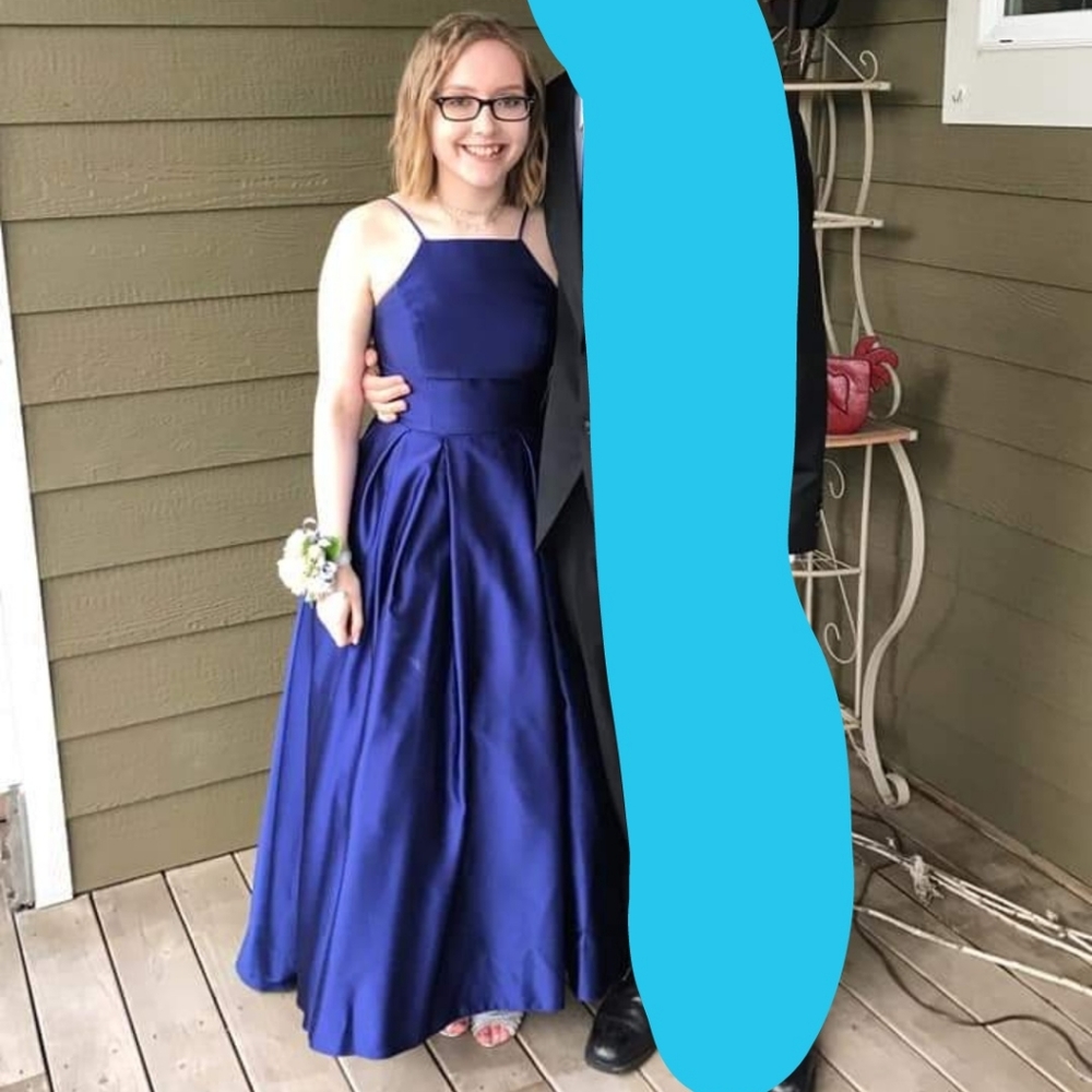 Blue Prom Dress